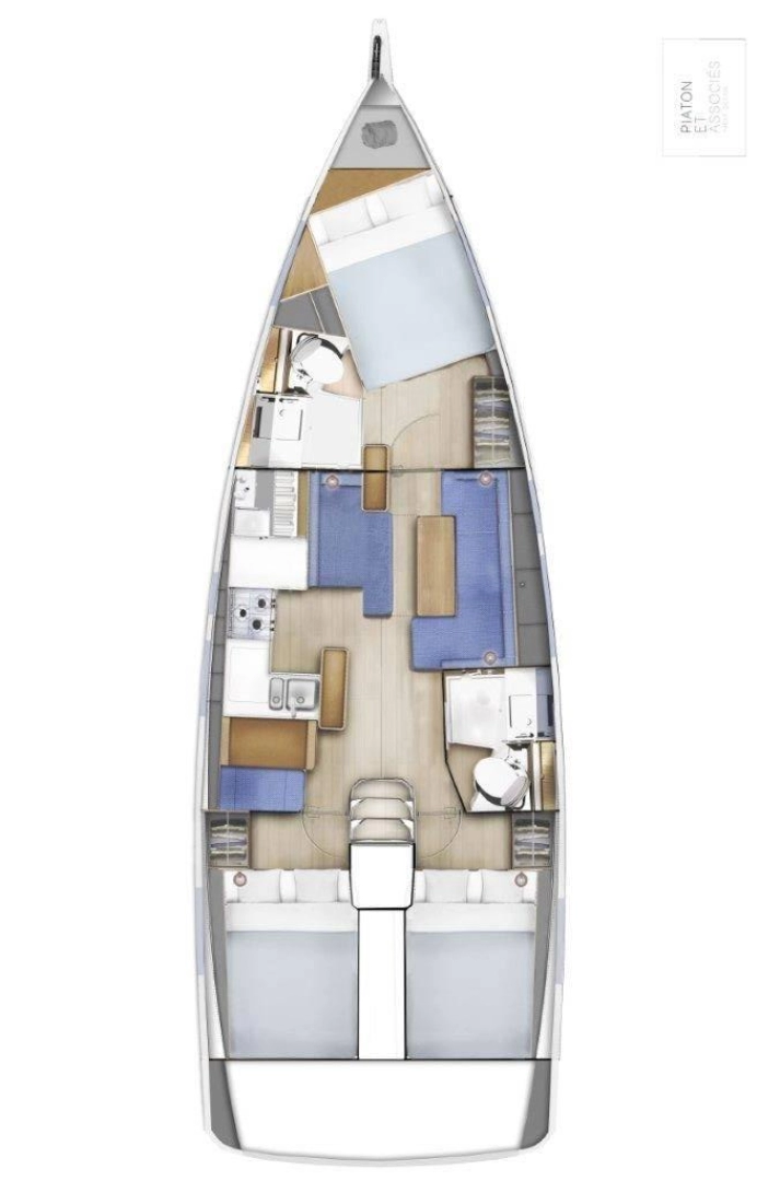 Jeanneau Sun Odyssey 410 da affittare a  Primošten