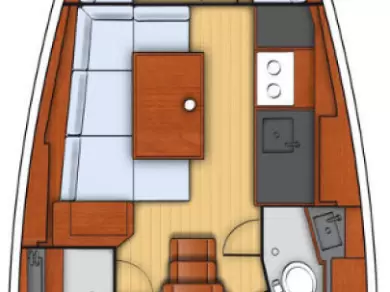 Noleggio barche Lefkáda economico Oceanis 38