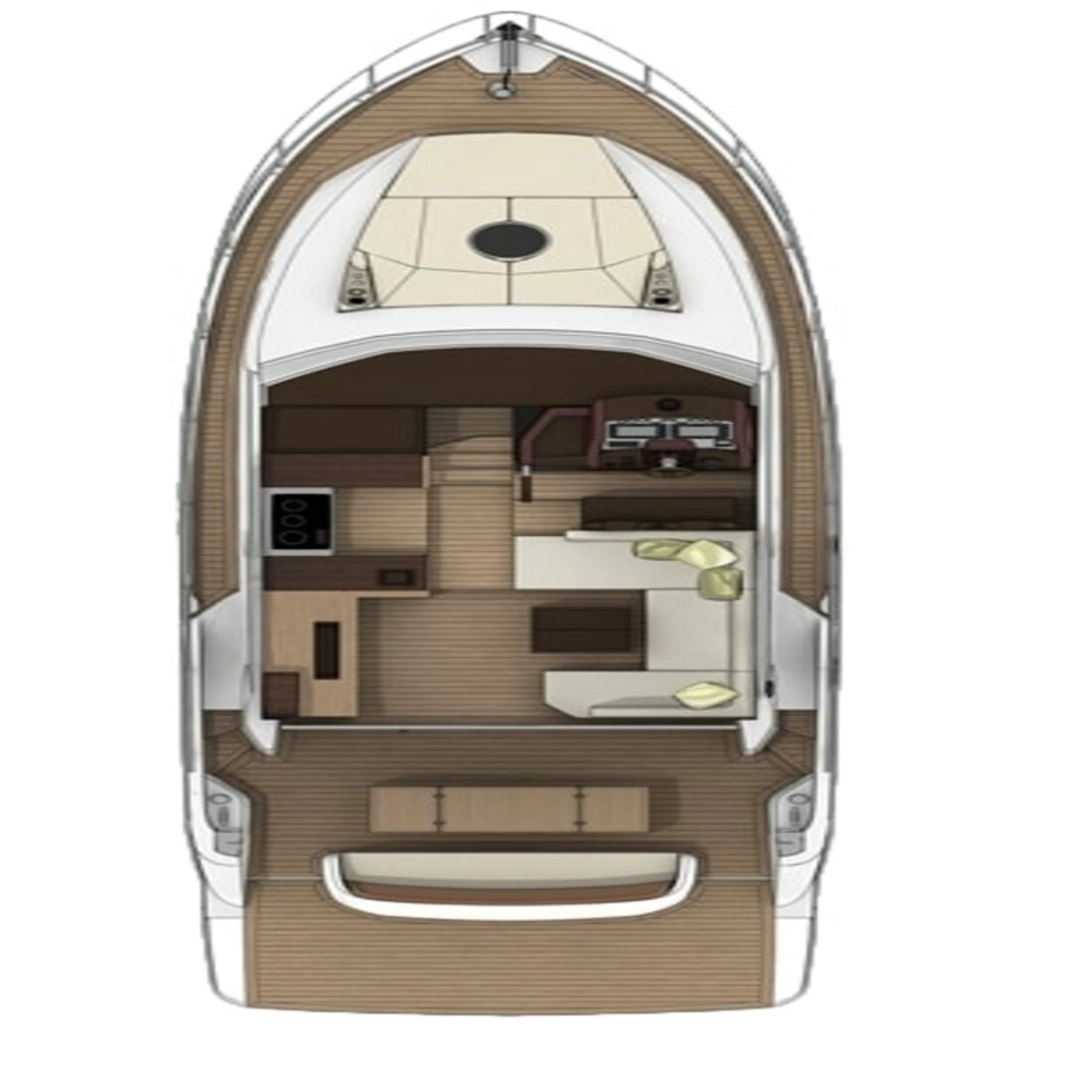 Noleggio barche Sessa Marine Sessa Fly 47 a Rogosnizza su Samboat