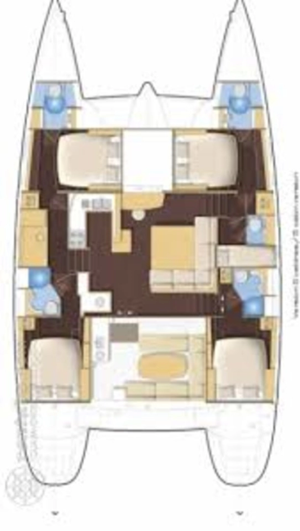 Noleggio Catamarano con o senza skipper Lagoon a Corazón de Jesús Island