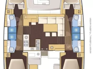 Noleggiare una Lagoon Lagoon 450 Sport Top a Sukošan