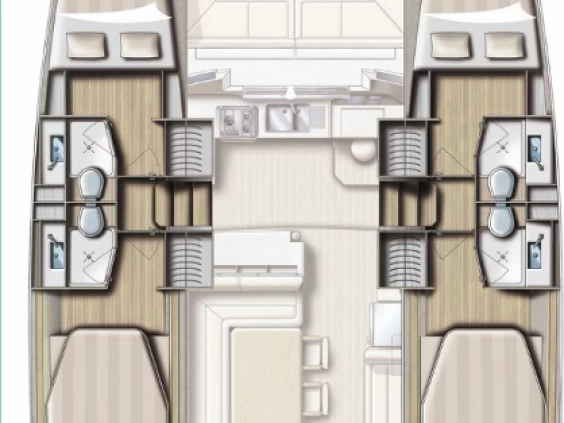 Noleggio Catamarano con o senza skipper Bali a Kalkara