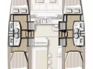 Noleggio Catamarano a Gouviá – Bali Bali 4.1