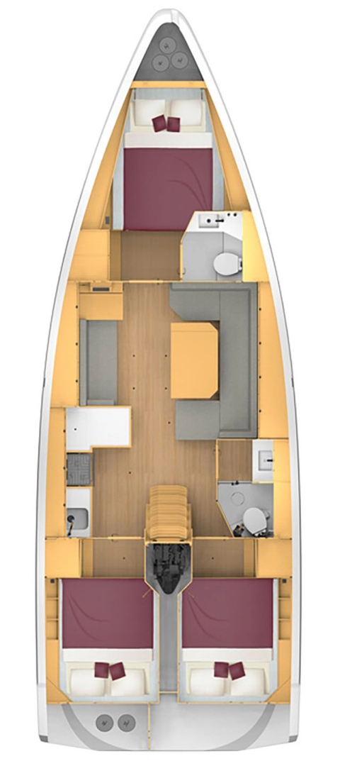 Noleggio barche Punta Ala economico Bavaria C42
