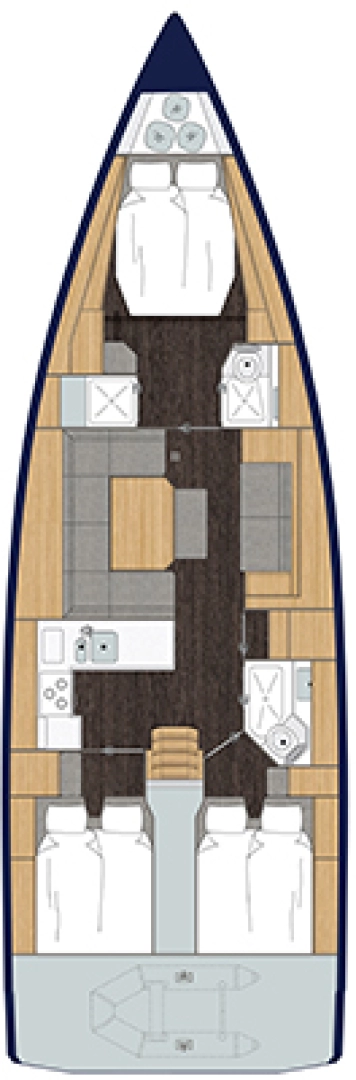 Bavaria Bavaria C45 da affittare a  Zara
