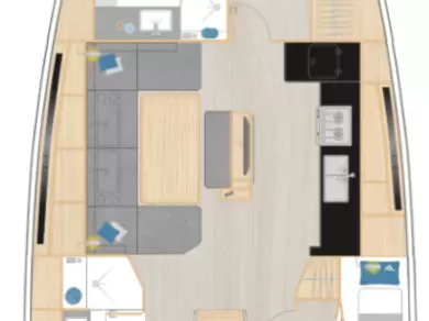 Hanse Hanse 460 da affittare a  Marsiglia