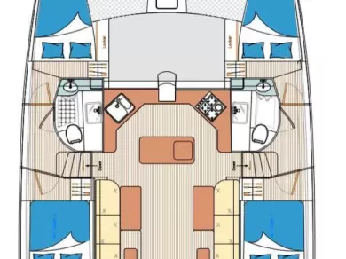 Noleggio Catamarano Island Spirit Yachts con patente nautica