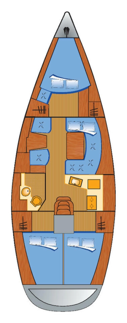 Jeanneau Sun Odyssey 40 da affittare a  Barth