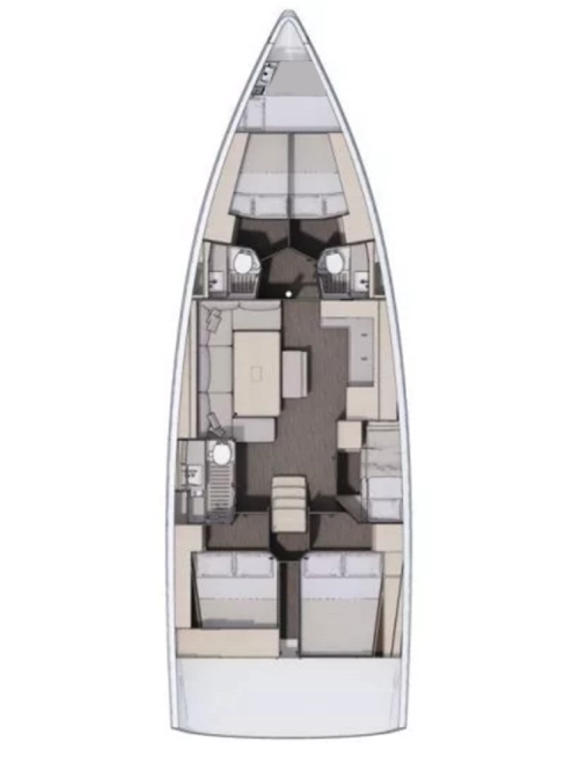 Noleggio Barca a vela a Dénia – Dufour Dufour 470