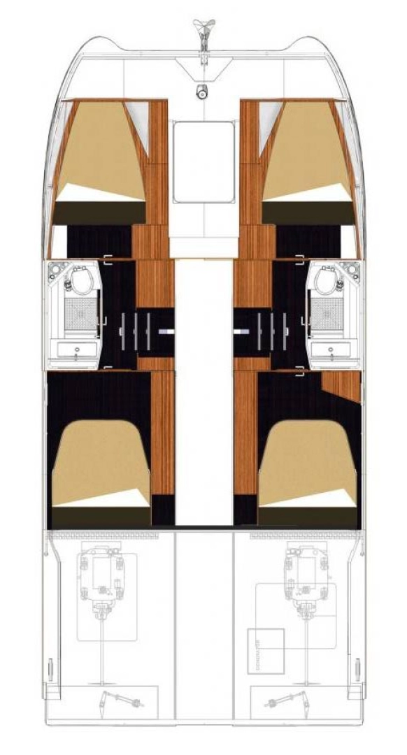 Noleggio Barca a motore con o senza skipper Fountaine Pajot a Pomer
