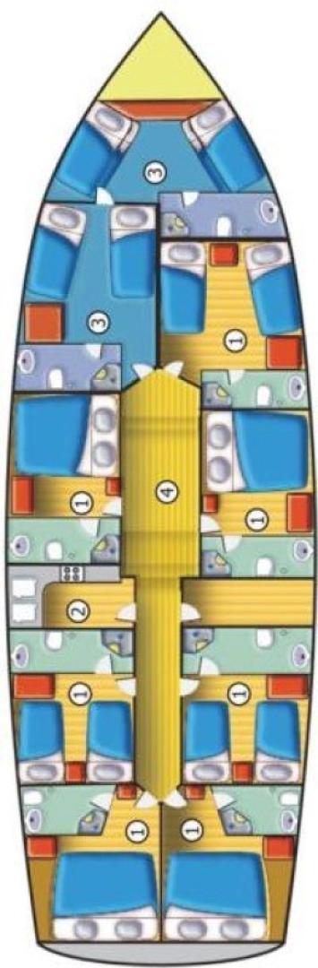 Noleggio Barca a vela a Castelli – Unknown Fortuna