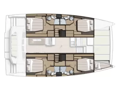 Noleggio Catamarano con o senza skipper Bali a Parham Town