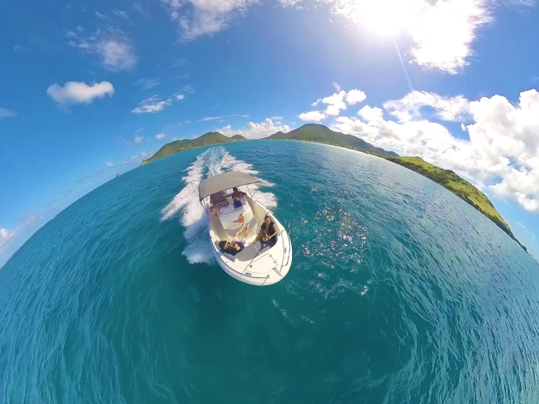 Noleggio Barca a motore a Marigot – Pacific Craft Pacific Craft 625 Open