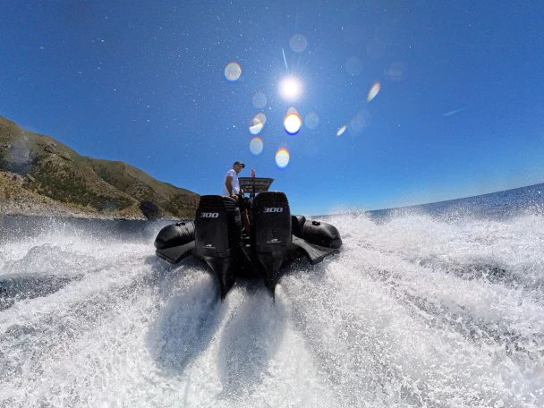 Noleggio Gommone Olympia Boat  con patente nautica