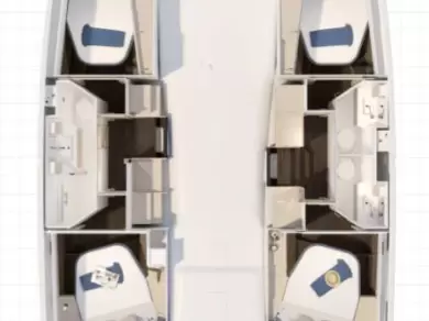 Noleggiare una Fountaine Pajot Fountaine Pajot FP 41 Quatuor 3 a Zaravecchia (Biograd)