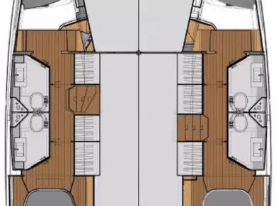 Noleggio Catamarano a Pola – Fountaine Pajot Lucia 40