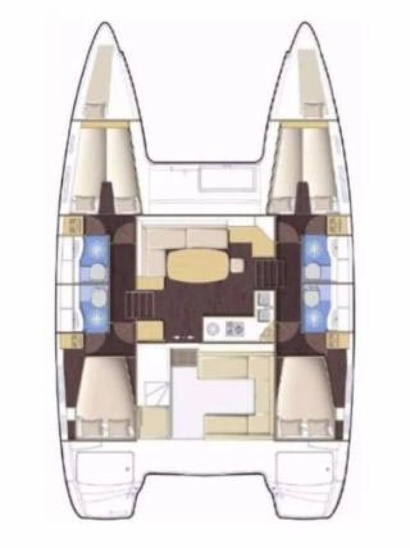 Noleggiare una Lagoon Lagoon 400 a Trogir