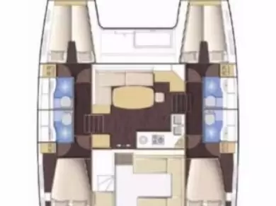 Noleggiare una Lagoon Lagoon 400 a Trogir