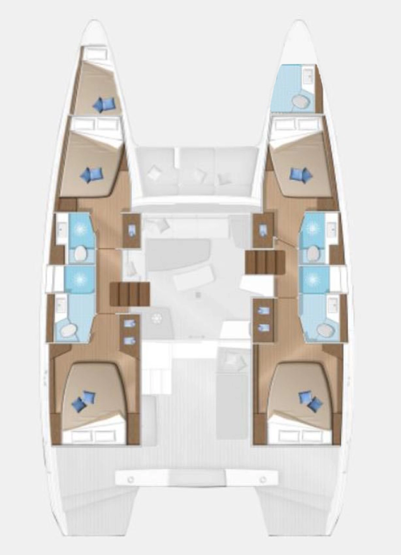 Lagoon Lagoon 42 da affittare a  Tropea