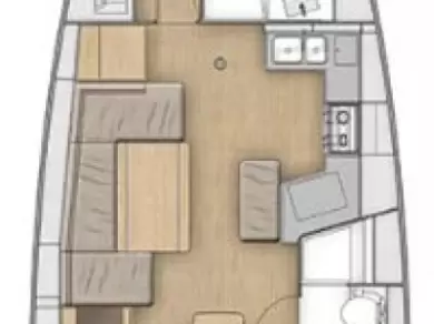 Noleggio Barca a vela Bénéteau con patente nautica