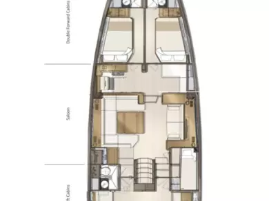 Noleggio Barca a vela Jeanneau con patente nautica