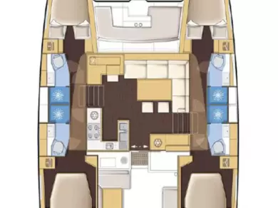 Noleggio barche Eden Island economico Lagoon 450 F