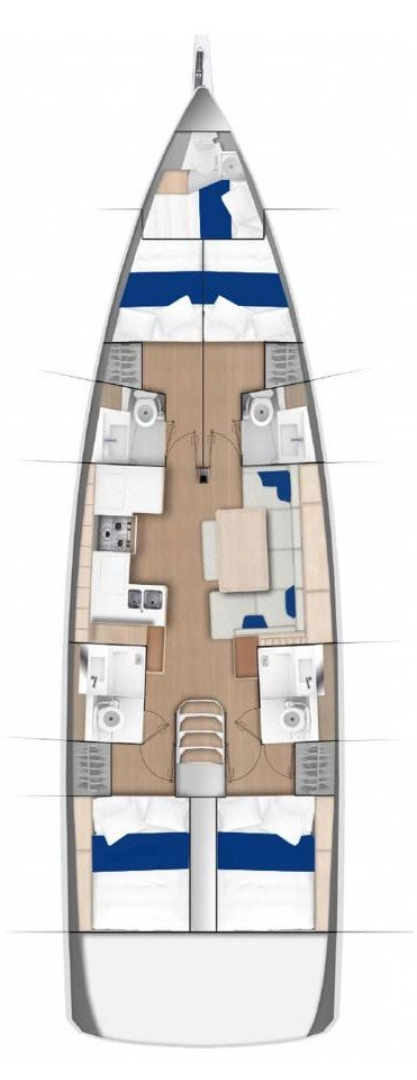 Jeanneau Sun Odyssey 490 da affittare a  Álimos