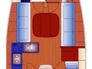 Noleggio Barca a vela Bavaria con patente nautica