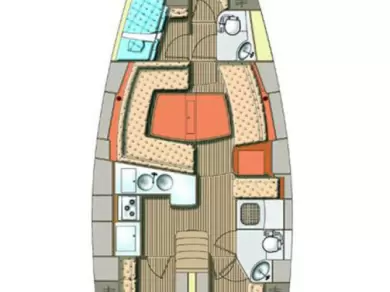 Elan Impression 45 da affittare a  Zaravecchia (Biograd)