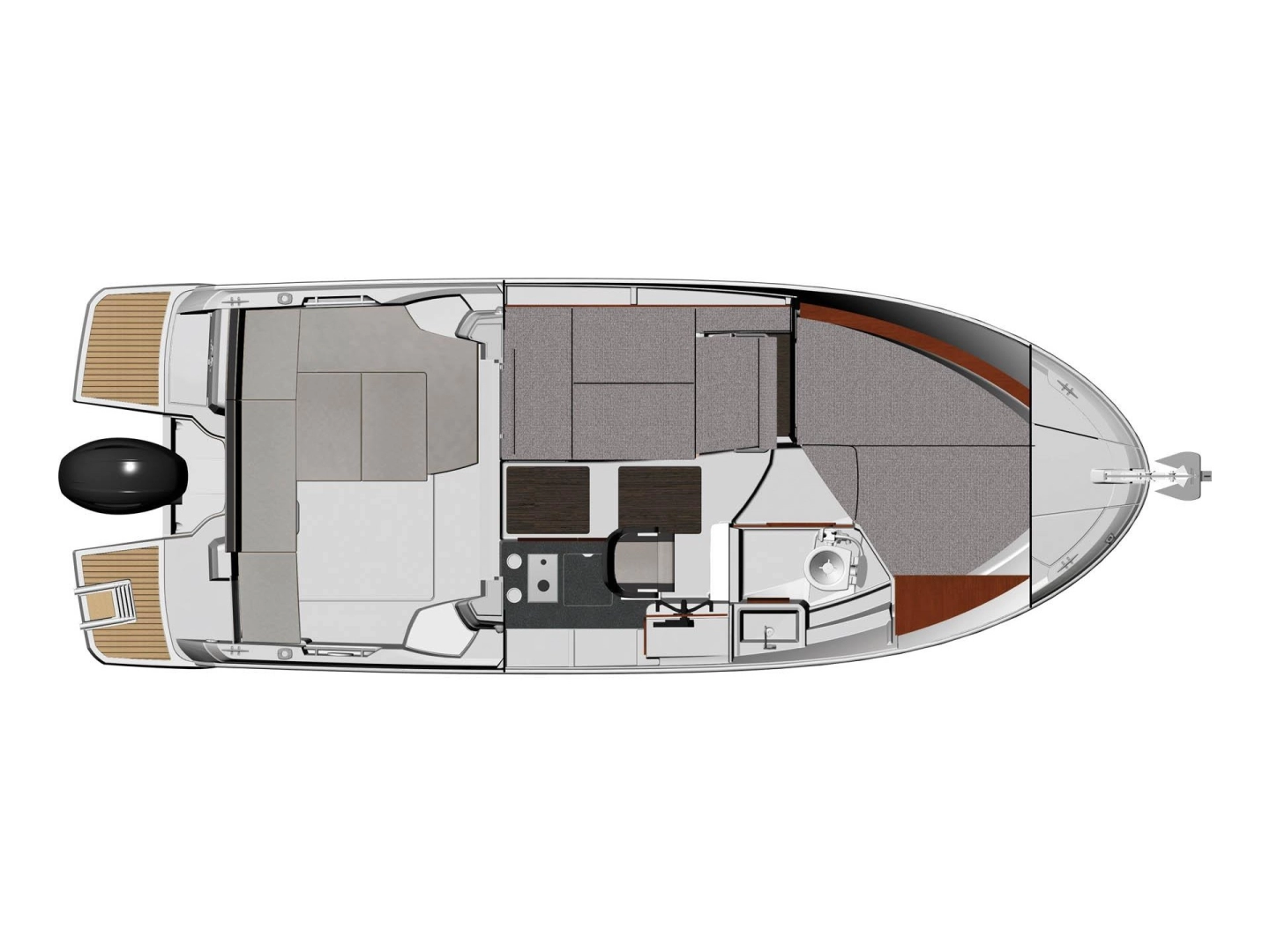 Noleggio Barca a motore a Zaravecchia (Biograd) – Jeanneau Merry Fisher 795