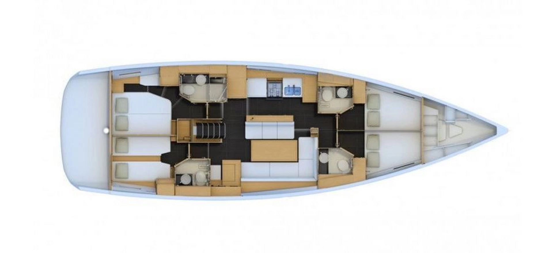 Noleggio barche Kos economico Jeanneau 54