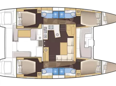 Noleggio Catamarano con o senza skipper Lagoon a Préveza