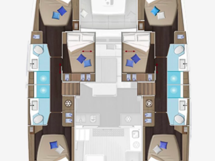 Noleggio barche Álimos economico Lagoon 51