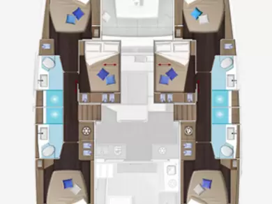 Noleggio barche Álimos economico Lagoon 51