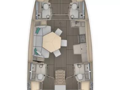 Dufour Dufour 44 da affittare a  Pola