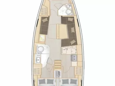 Noleggio Barca a vela Hanse con patente nautica