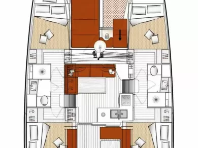 Noleggio Catamarano con o senza skipper Excess a Lávrio