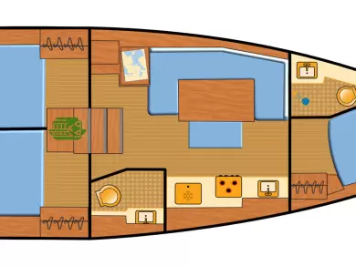 Bénéteau Oceanis 37.1 da affittare a  Zaravecchia (Biograd)