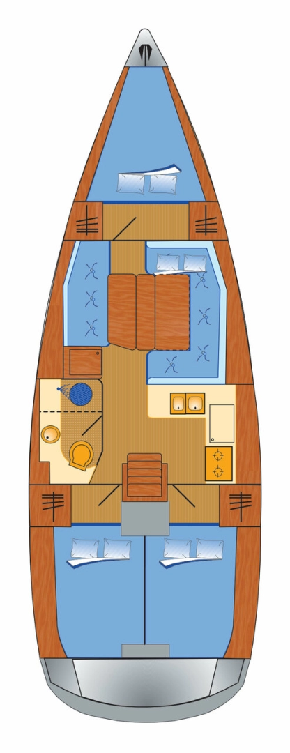 Noleggio Barca a vela a Punat – Jeanneau Sun Odyssey 389