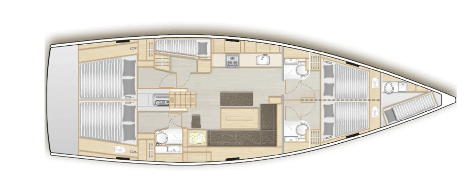 Noleggiare una Hanse Hanse 508 a Lefkáda