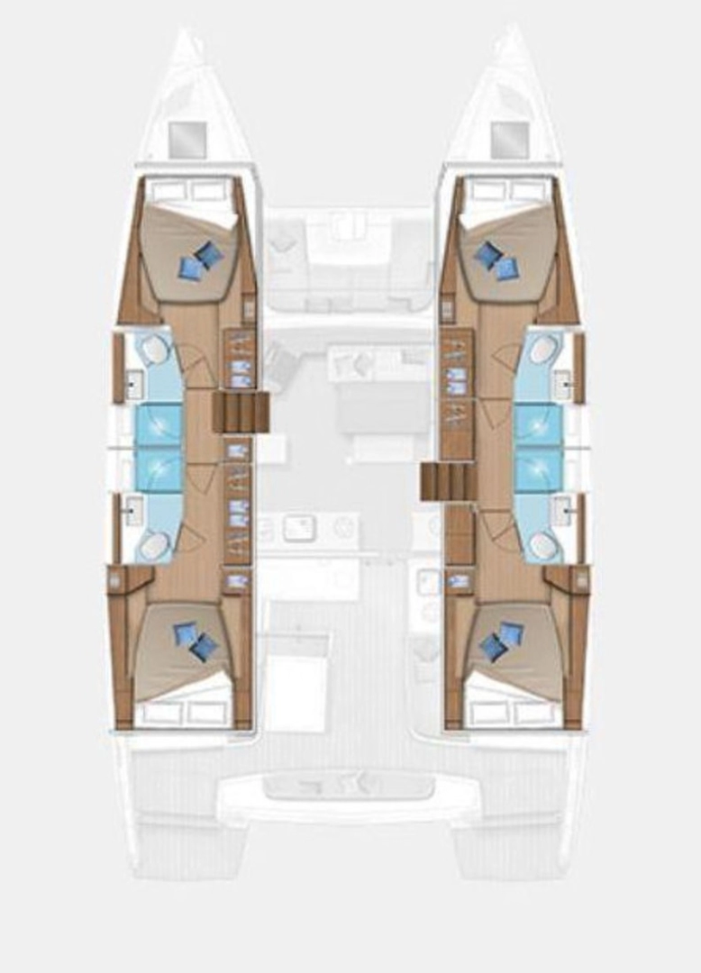 Noleggio a Gouviá – Lagoon Lagoon 46 su SamBoat