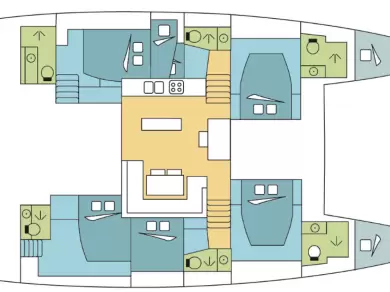 Noleggio Catamarano con o senza skipper Lagoon a Lefkáda