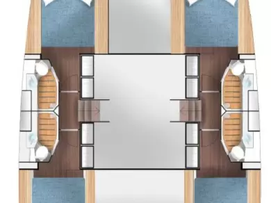 Noleggio Catamarano a Primošten – Cervetti Yachts Cervetti 44 - 4 + 1 cab.