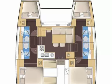 Noleggio barche Punat economico Lagoon 39