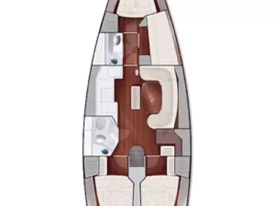 Noleggio Barca a vela Salona con patente nautica