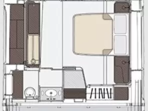 Noleggio barche Podstrana economico Azimut 68