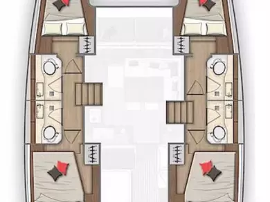 Noleggio barche Sukošan economico Lagoon 40