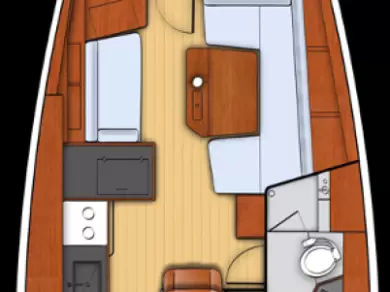 Noleggio Barca a vela Bénéteau con patente nautica