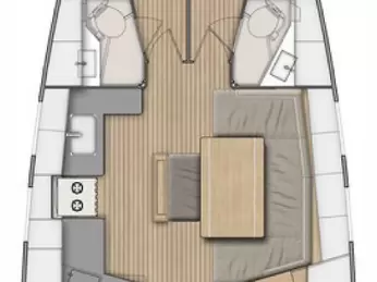 Noleggio Barca a vela a Zaravecchia (Biograd) – Bénéteau Oceanis 46.1