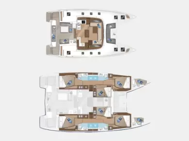 Noleggio barche Álimos economico Lagoon 50